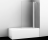 Wasserkraft Berkel 48P02-110R Matt glass Fixed Стеклянная шторка для ванны