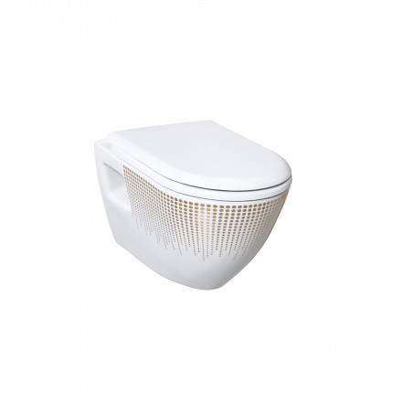Creavit TP325-11CB00E-NA00 унитаз подвесной (чаша)