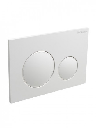 Belbagno BB-17C-BL клавиша смыва белый глянец