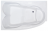 Royal bath Shekespeare RB652100K-L Акриловая ванна 170x110x67