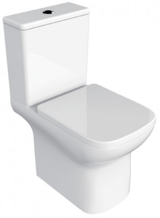Azario Alba AZ00059264 Унитаз напольный с бачком и сиденьем микролифт