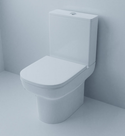 Azario Alba AZ00059264 Унитаз напольный с бачком и сиденьем микролифт