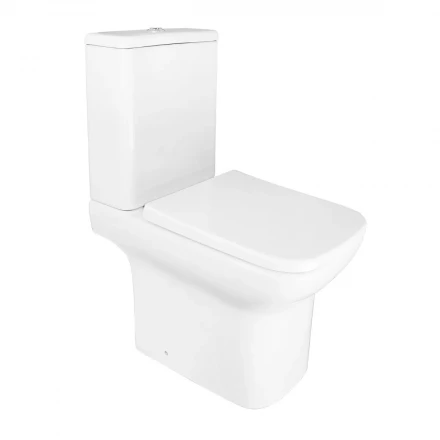 Azario Alba AZ00059264 Унитаз напольный с бачком и сиденьем микролифт