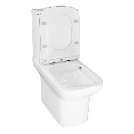 Azario Alba AZ00059264 Унитаз напольный с бачком и сиденьем микролифт