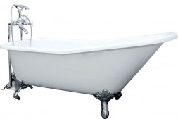 Elegansa Schale chrome Чугунная ванна 170x75