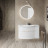 Kerama Marazzi Riva 100 тумба левая, белая матовая