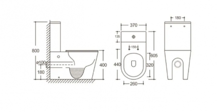 Cerutti CT9864 sella GW Напольный унитаз с бачком и крышкой сиденьем