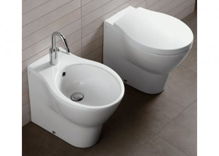 Jacob Delafon Ove E1584-00 Напольный унитаз с крышкой soft close