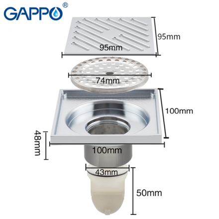 Gappo G81050 трап