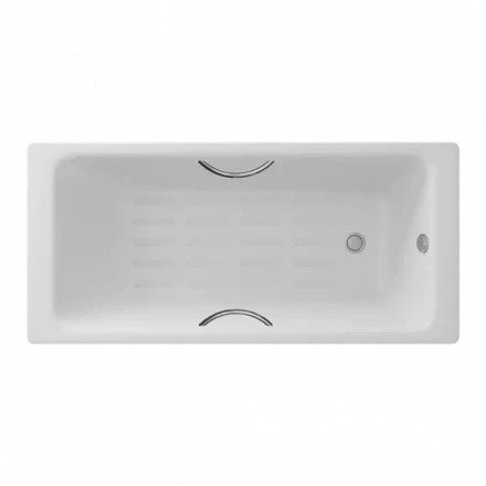 Delice Parallel DLR 220504R-AS Ванна чугунная 160х70 с противоскользящим покрытием