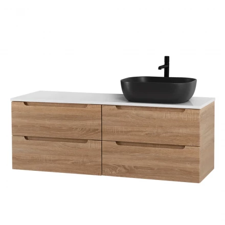 BelBagno KRAFT-600-2C-PIA-RT тумба с керамической раковиной напольная
