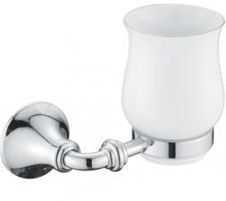 Rose RG1212 Стакан с держателем хром