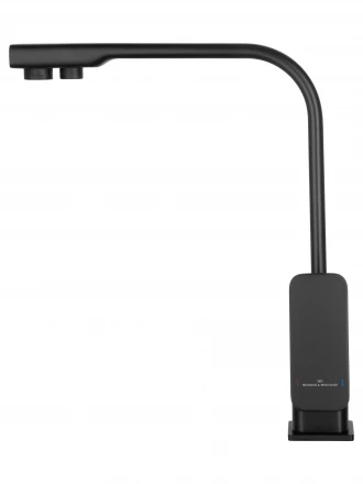 Wonzon &amp; Woghand Alfa WW-88458004-MB Смеситель для раковины белый матовый