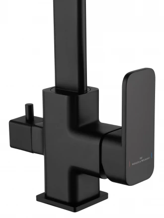 Wonzon &amp; Woghand Alfa WW-88458004-MB Смеситель для раковины белый матовый
