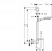 Hansgrohe Raindance Select S 120 26630000 Душевой гарнитур 65 см