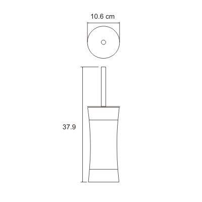 Wasserkraft Wern K-7527 Щетка для унитаза