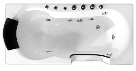 Gemy G9246 B Акриловая ванна 170x80 правая
