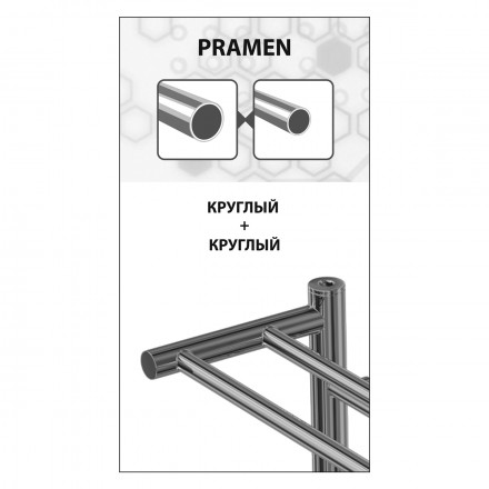 Lemark Pramen LM33810E П10 500x800 Полотенцесушитель электрический левый/правый