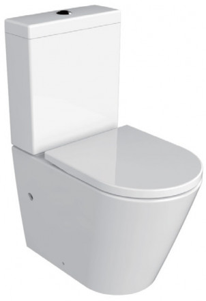 Azario Luana AZ-8593 Унитаз напольный с бачком и сиденьем микролифт