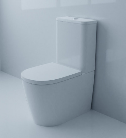 Azario Luana AZ-8593 Унитаз напольный с бачком и сиденьем микролифт