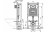 AlcaPlast A101/1120 Sádromodul Комплект 3в1 инсталляция с клавишей M70