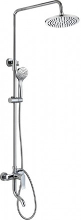 Bravat Emeralda F6337371CP-A-RUS душевая стойка для ванны