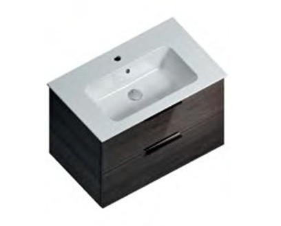 Kerama Marazzi Piano Forte 75 тумба подвесная с ящиками, дымчатый вяз
