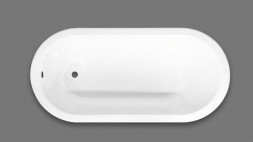 Devon BAYSWATER16 Ванна встроенная чугунная овальная 165x75(комплект ножек + слив)