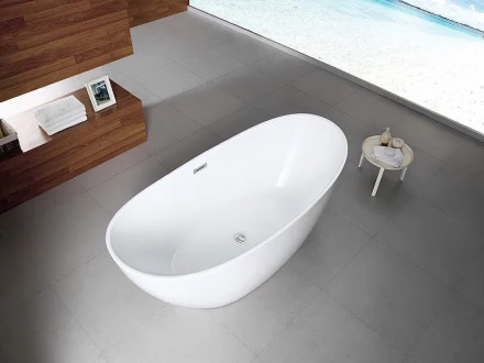 Azario GLASGOW GLA16778 166х78х66,5 ванна акриловая свободностоящая