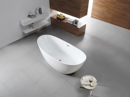 Azario GLASGOW GLA16778 166х78х66,5 ванна акриловая свободностоящая