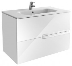 Roca Victoria Nord Ice Edition ZRU9302731 тумба под раковину 80 белый
