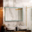 Континент Solid Black standart 1000x800 зеркало
