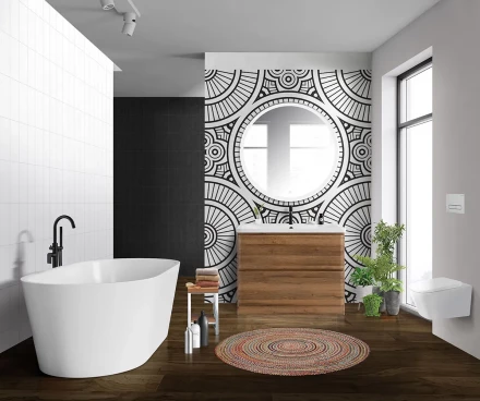 BelBagno ALBANO-1200-2C-SO-RNG тумба с раковиной подвесная