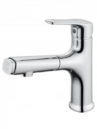 Wonzon &amp; Woghand WW-AE4151-CR Смеситель для раковины с выдвижным изливом хром