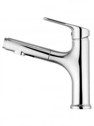 Wonzon &amp; Woghand WW-AE4151-CR Смеситель для раковины с выдвижным изливом хром