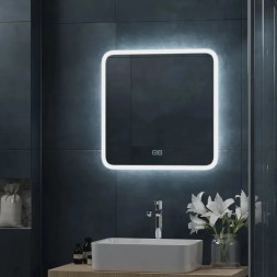 Cerutti SPA Зеркало Мадера 60х60 с LED-подсветкой и подогревом