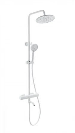 Wonzon &amp; Woghand Stay WW-B3051-A-MW Душевая система с термостатом белый матовый