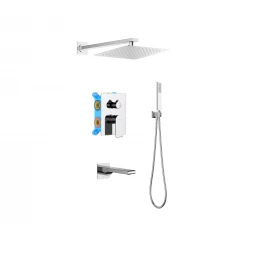AQUATEK ЛИРА AQ1473CR set 4 в 1 душевой комплект