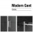 Gemy Modern Gent S25191A душевая дверь 140