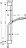 Hansgrohe Pulsify Select 105 3jet Relaxation 24160000 Душевой гарнитур 65 см