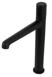 BelBagno UNO-LMC-NERO-W0 Смеситель для раковины чаши