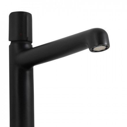 BelBagno UNO-LMC-NERO-W0 Смеситель для раковины чаши