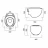 Унитаз подвесной Sanita Luxe Ringo Rimless с сиденьем из дюропласта c системой soft close