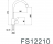 Fmark FS12210 смеситель на одну воду Fmark  моно