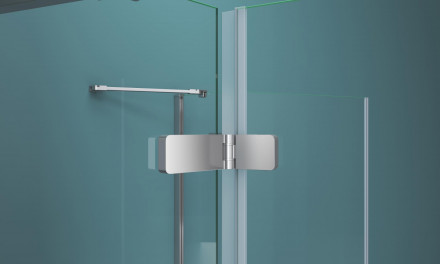 BelBagno KRAFT-AH-22-120/100-C-Cr-L душевой уголок