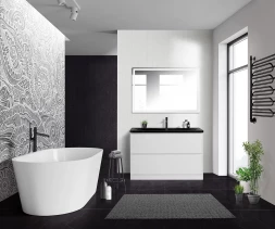 BelBagno ALBANO-600-2C-SO-BL тумба с раковиной подвесная