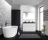 BelBagno ALBANO-600-2C-SO-BL тумба с раковиной подвесная