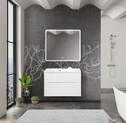 BelBagno KRAFT-1000-2C-SO-PP тумба с раковиной подвесная