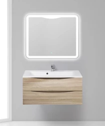 BelBagno MARINO-CER-600-2C-SO-BL-P тумба с раковиной подвесная