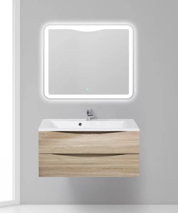 BelBagno MARINO-CER-600-2C-SO-BL-P тумба с раковиной подвесная